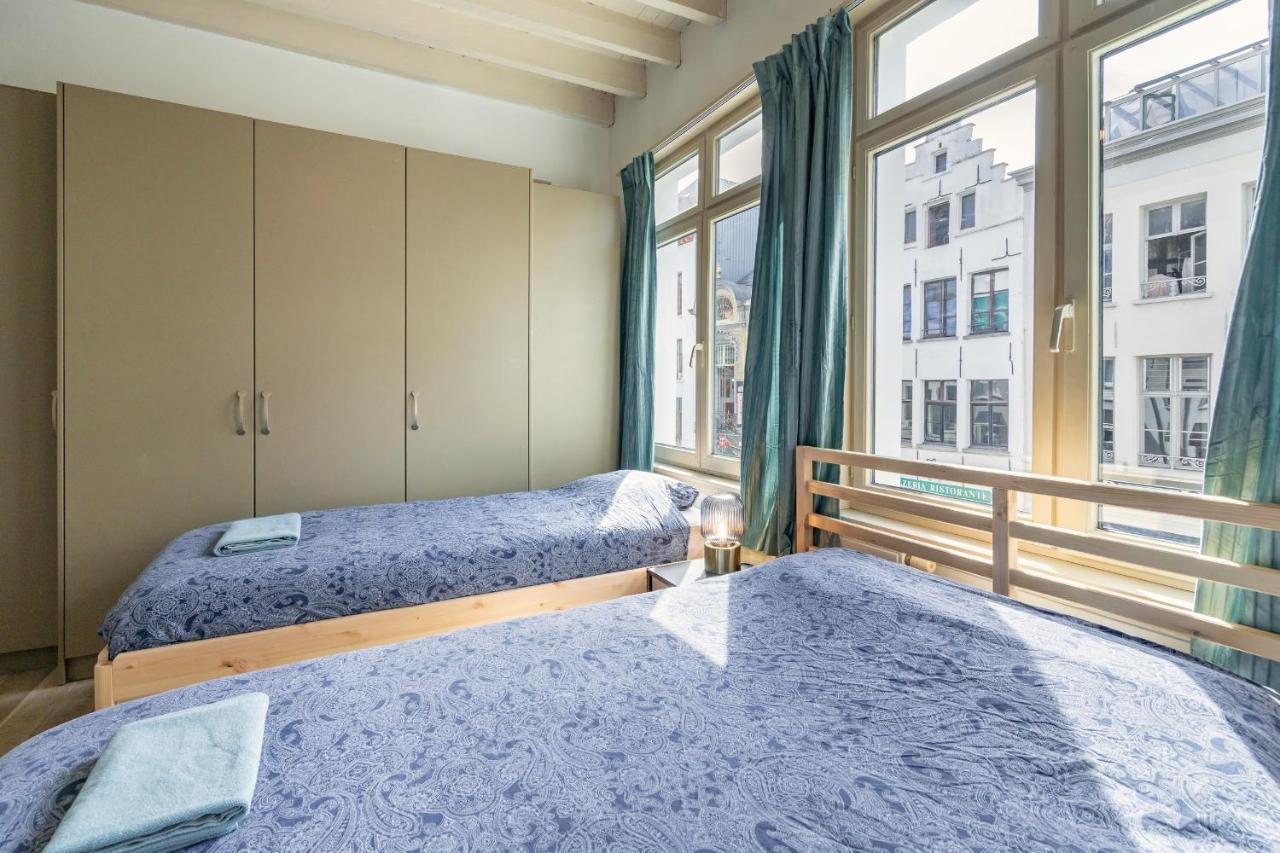 Tempel Triplex & Duplex At Historic Heart Of Antwerp 아파트 외부 사진