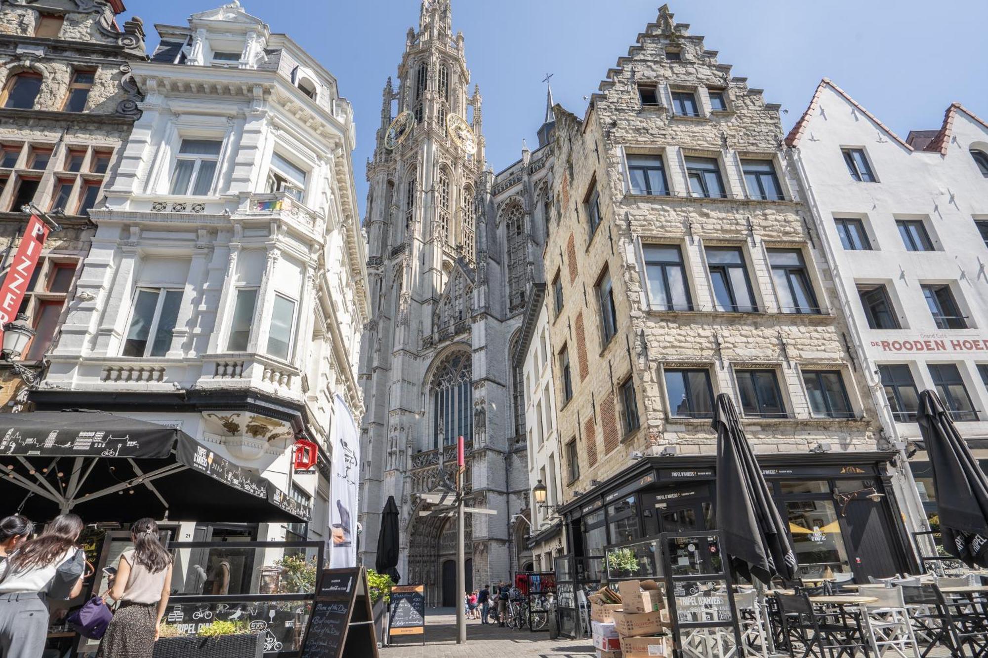 Tempel Triplex & Duplex At Historic Heart Of Antwerp 아파트 외부 사진
