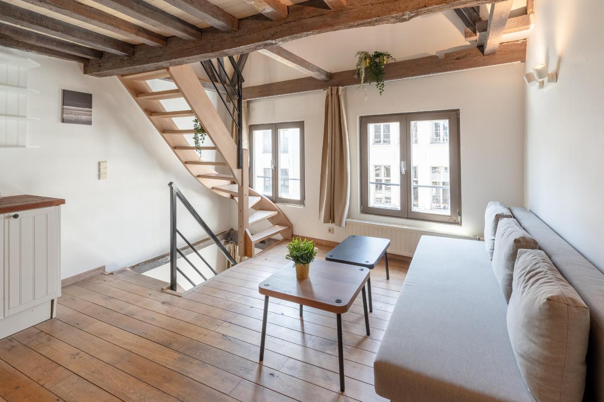 Tempel Triplex & Duplex At Historic Heart Of Antwerp 아파트 외부 사진