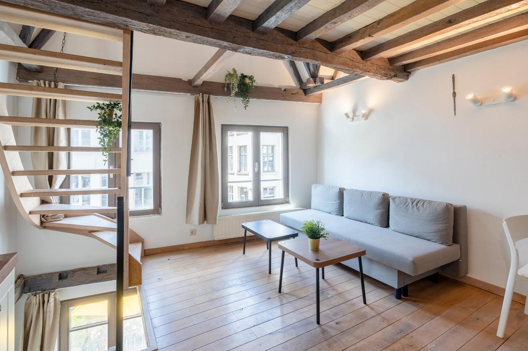 Tempel Triplex & Duplex At Historic Heart Of Antwerp 아파트 외부 사진