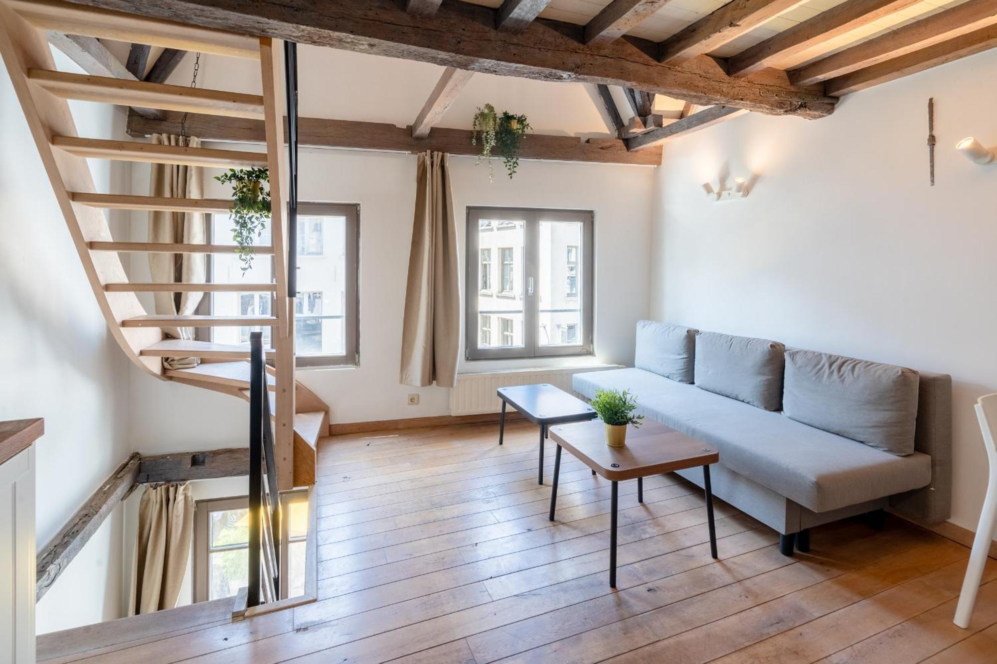 Tempel Triplex & Duplex At Historic Heart Of Antwerp 아파트 외부 사진