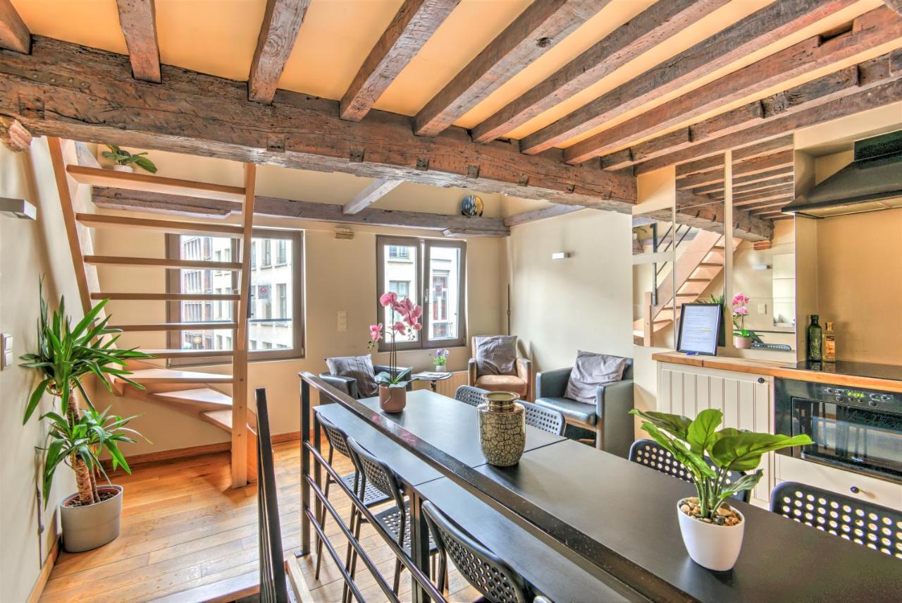 Tempel Triplex & Duplex At Historic Heart Of Antwerp 아파트 외부 사진