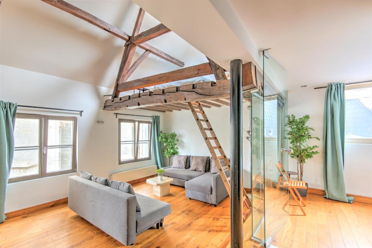 Tempel Triplex & Duplex At Historic Heart Of Antwerp 아파트 외부 사진
