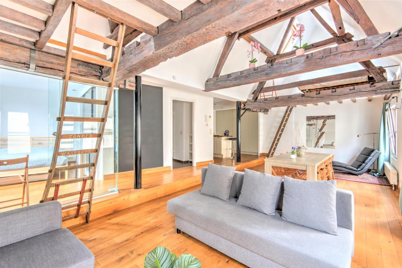 Tempel Triplex & Duplex At Historic Heart Of Antwerp 아파트 외부 사진